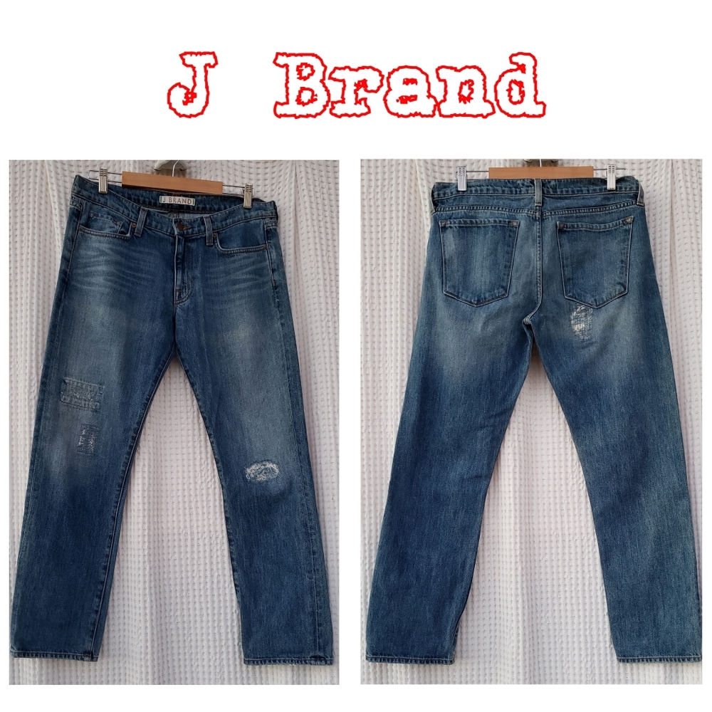 J Brand Jeans VIDA Skinny High Rise Distressed UEC